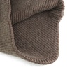 Image 7: Mens Winter Warm Knit Fleece Lined Beanie Hat with Ear Flaps