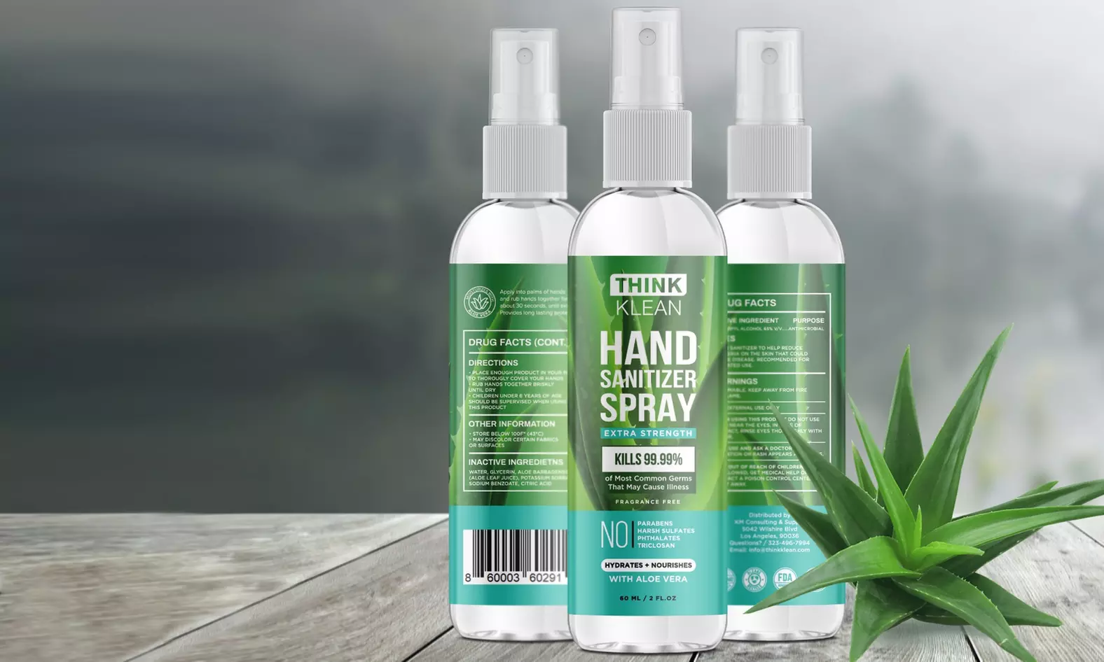 Hand Sanitizer Spray 80% Alcohol (8 Fl. Oz.) - Primary Image