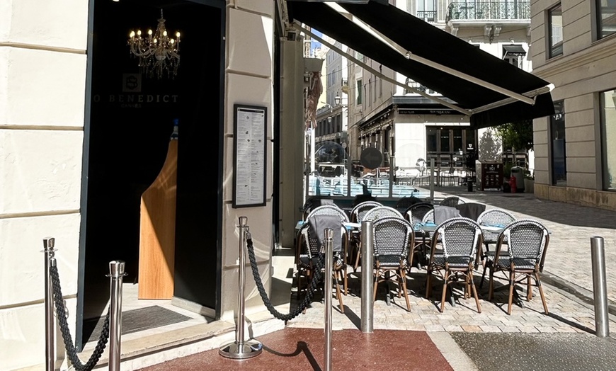 Image 1: Petit-déjeuner ou déjeuner au restaurant So Benedict Cannes