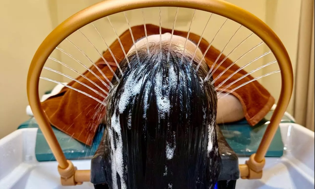 Head Spa japonais d'1h avec soin et modelage en option à Santé Saine