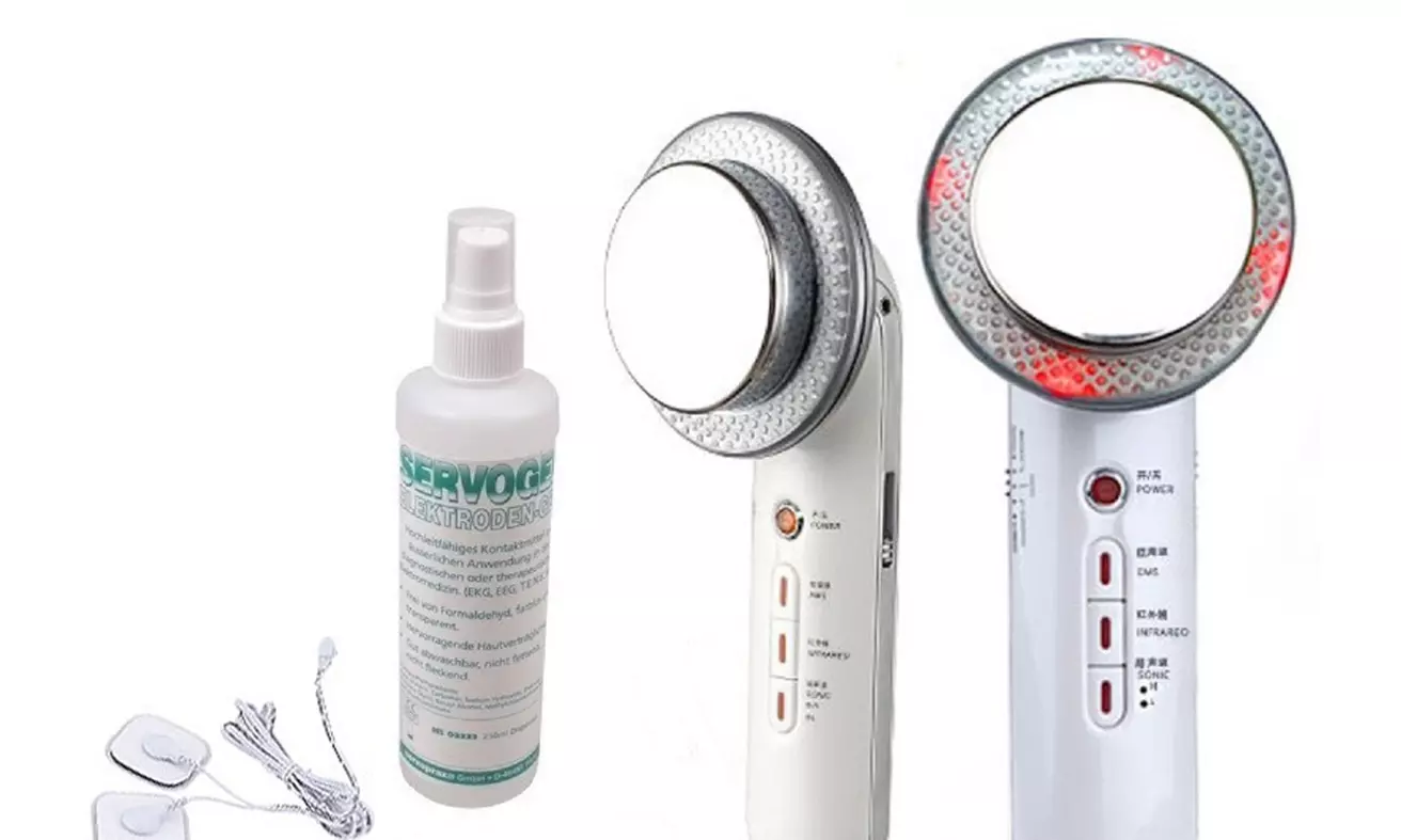 Dispositivo con tecnologia ad ultrasuoni per la scultura del corpo