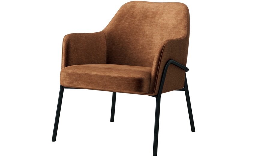 Image 7: Sillón lounge de tela Doosense