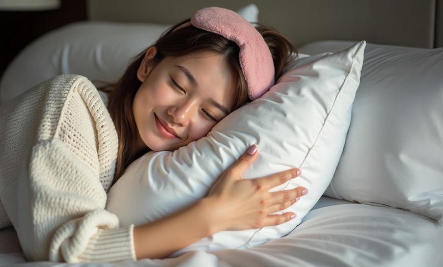 Image 2:  85% Goose Feather & 15% Down Pillows (Pack of 2)