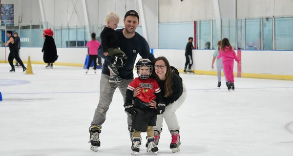 Enjoy ice skating & rentals for 2, 4, or 8 at Franklin Park Ice Arena