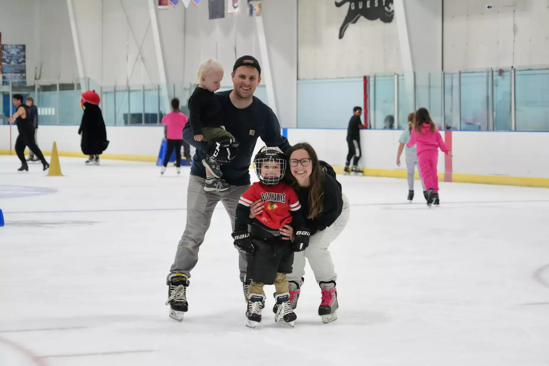 Enjoy ice skating & rentals for 2, 4, or 8 at Franklin Park Ice Arena