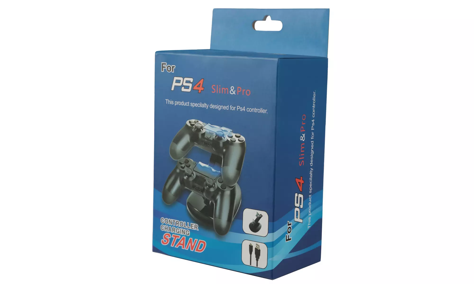 Dual-USB Charging Dock for Sony PS4 Controller - Second Medium