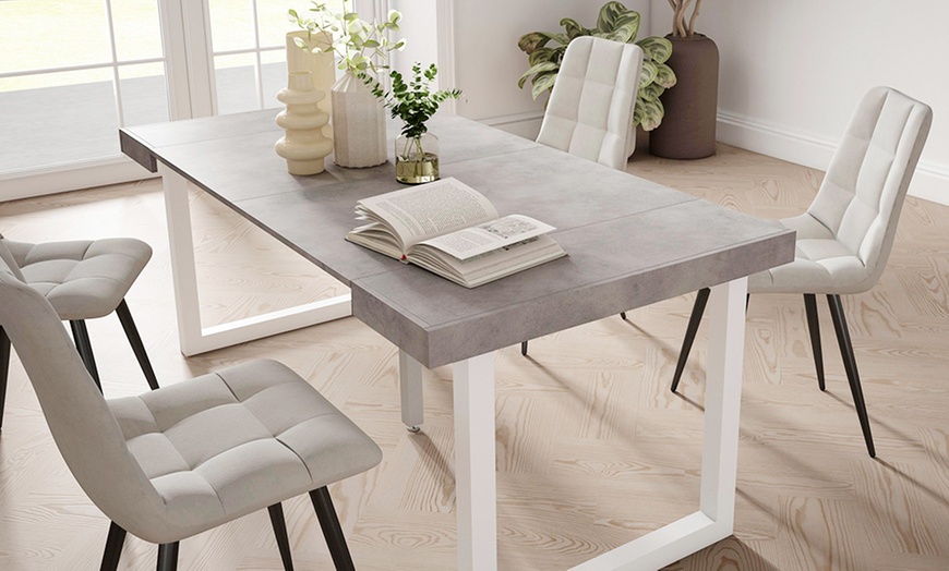 Image 12: Uitschuifbare consoletafel