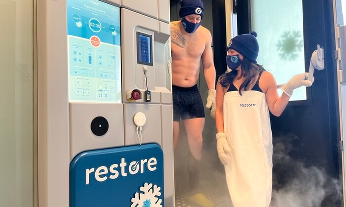 One Full Body Cryotherapy with Optional Normatec Compression Session