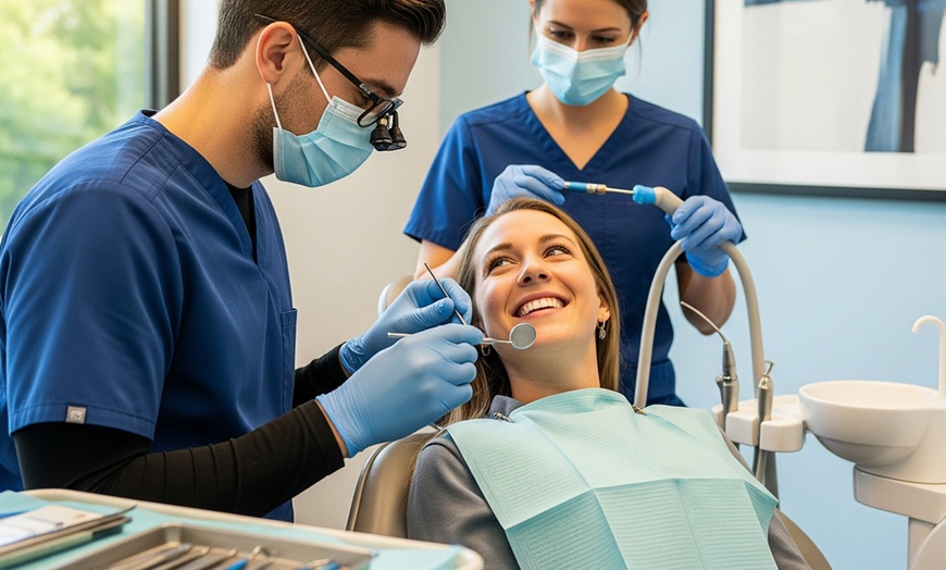 Image 3: X-Ray, Checkup & Clean for Kids (Up to 17) or Adults (18+)