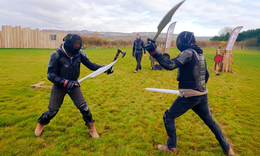 Image 3: Battle Royale Sword Combat Experience for Two, Four, or Eight