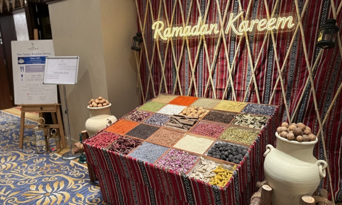 Lavish Ramadan Buffet with Drinks featuring Live Cook Stations & More