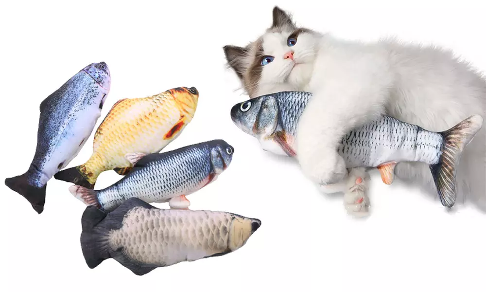 1 o 2 peces peluches eléctricos para gatos - Primary Image