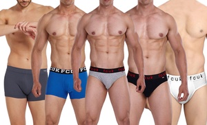 Five-Pack Assorted FCUK Underwear