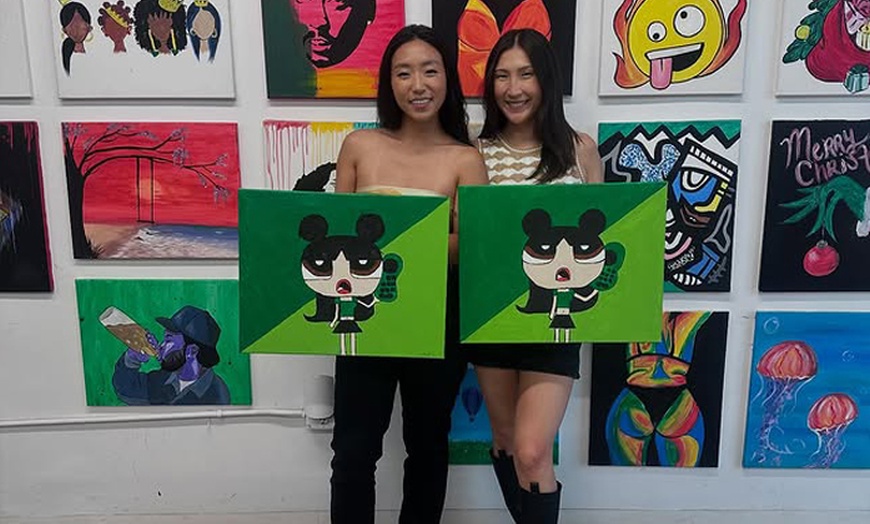 Image 6: Paint & Sip Experiences at LA's Celebrity Creative Hub