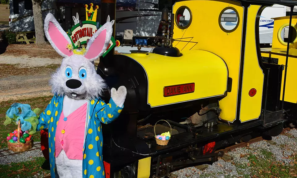 Cottontail Express Weekend Admission for Two, Four, or Six at Wales West Light Railway (Up to 49% Off) - Primary Image