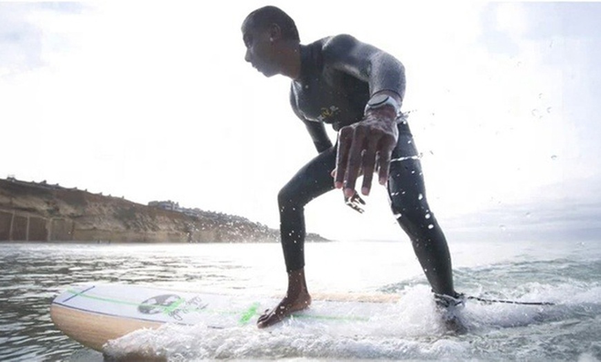 Image 3: Surfing Lesson for 2, 3, or 4 with Rentals 
