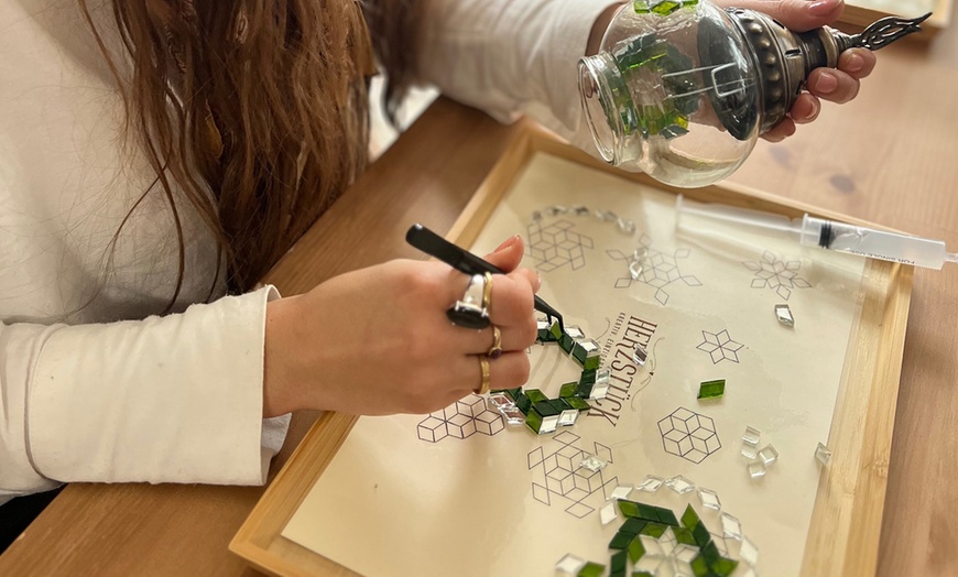 Image 5: Gestalte deine eigene Mosaiklampe, opt. mit türkischer Kaffee-Kurs 