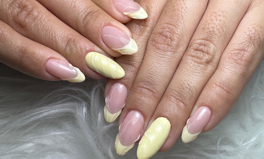 Image 1: Pamper Yourself with Regular, Gel or Luxury Gel Manicure and Pedicure
