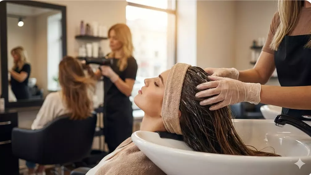 Luxury Haircut & Shampoo Experience with Scalp Treatment