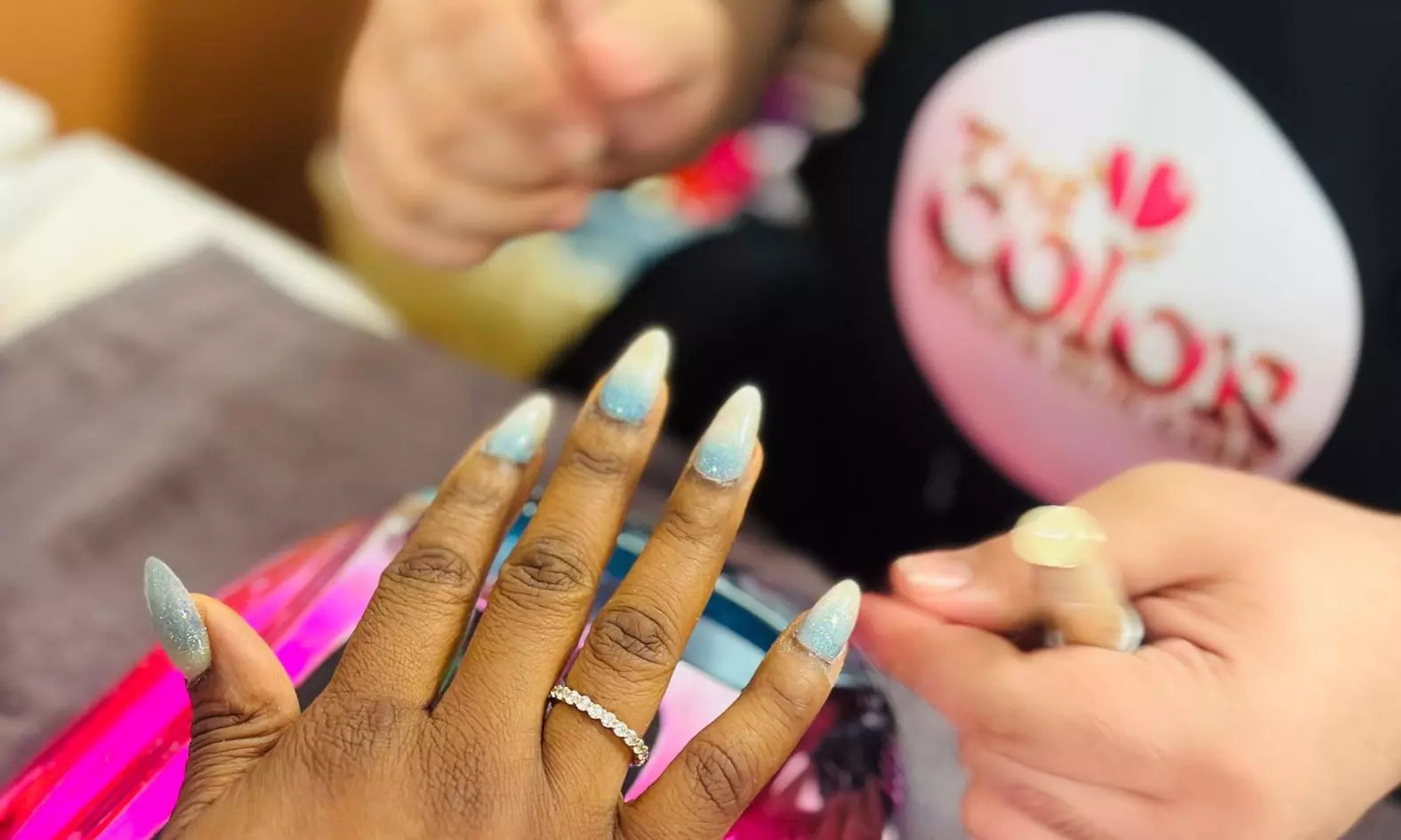 Deluxe Manicure, Full Set, Collagen Pedicure Package or Basic Pedicure