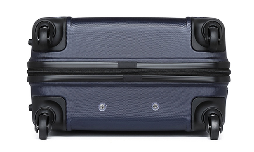 Image 23: Horizontal Design Hard Shell Suitcase Set with Combination Lock