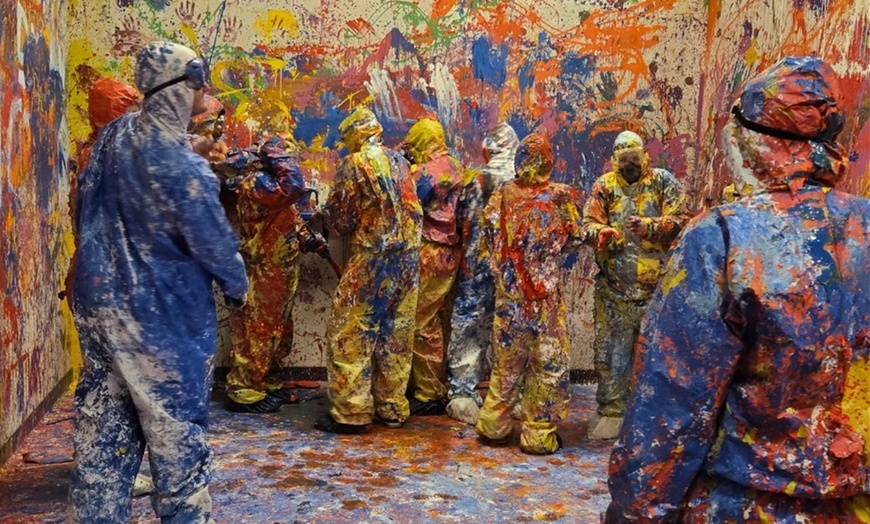 Image 3: Up to 15% Off Splatter Paint Experience at The WRECK Room