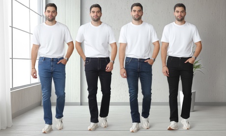 Myt Men's Straight Leg Regular Fit Hyper Stretch Jeans: Dsw/30W X 32L