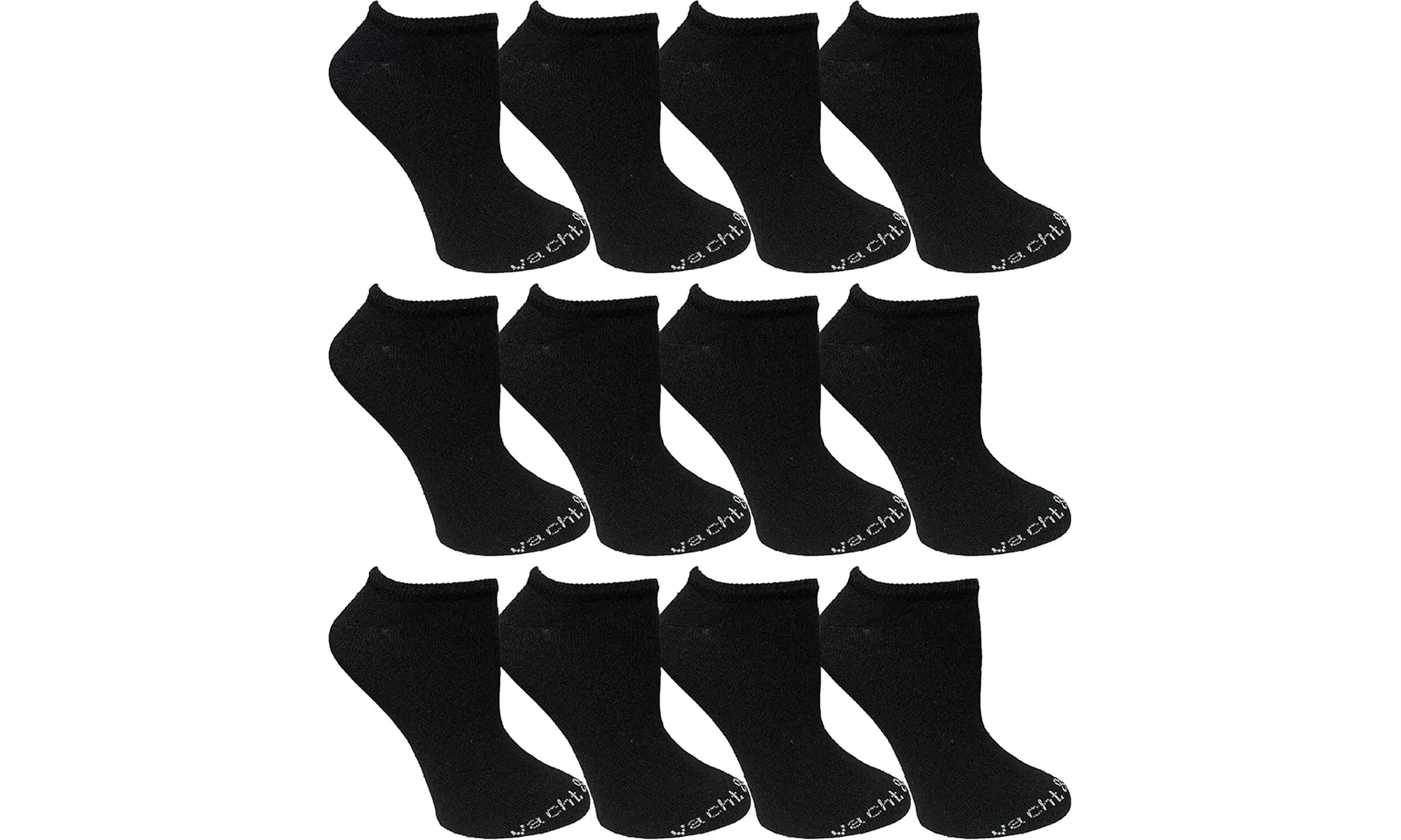 12 or 24 Yacht & Smith Women's Ankle Socks