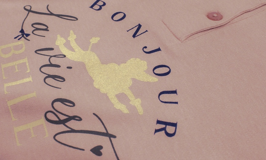 Image 22: Pigiama donna invernale in cotone di Nottingham, Coconuda o De Fonseca