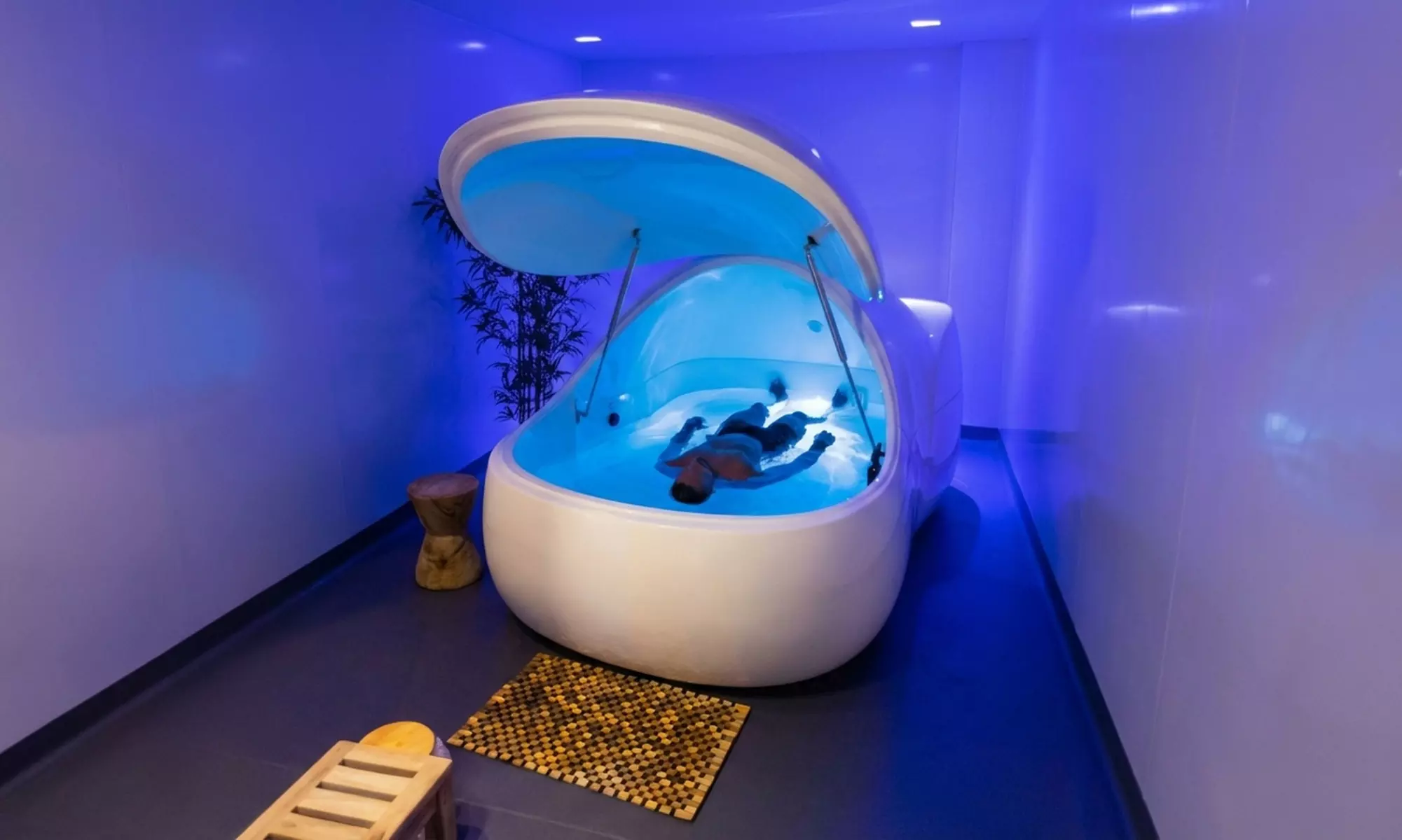 Deep Relaxation & Revitalise with Float & Light Therapy Massages
