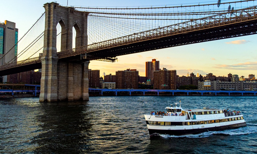 Image 1: (Up to 49% Off) Sunset Cruise from Event Cruises NYC