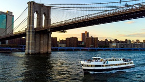 Sunset Harbor Cruise — Brooklyn Bridge, Statue of Liberty & Optional Sky Deck Upgrade