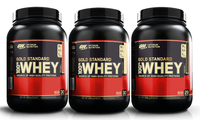 Optimum Nutrition Whey Protein | Groupon