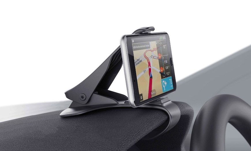 Image 1: Clip-On Smartphone Holder