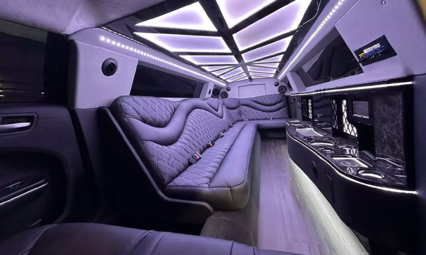 Limousine Rental with Private Chauffeur for One/Two Hours w/ Beverages