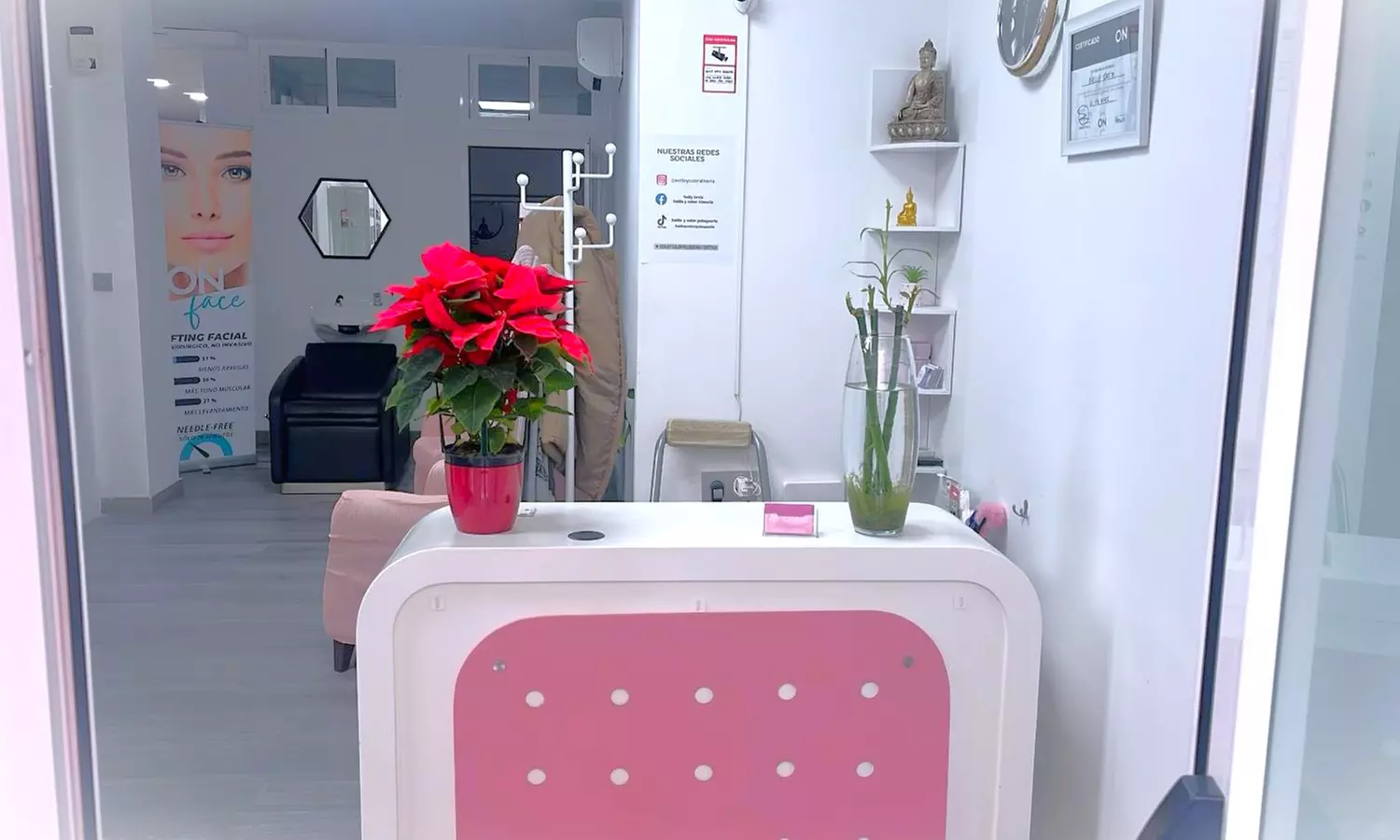 1 o 2 sesiones de lifting facial sin cirugía y opción a higiene facial