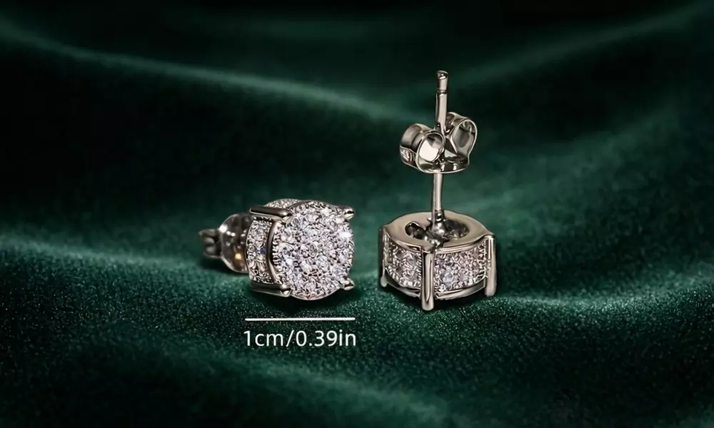 1x oder 2x 3-tlg. Schmuck-Set mit Zirkonia