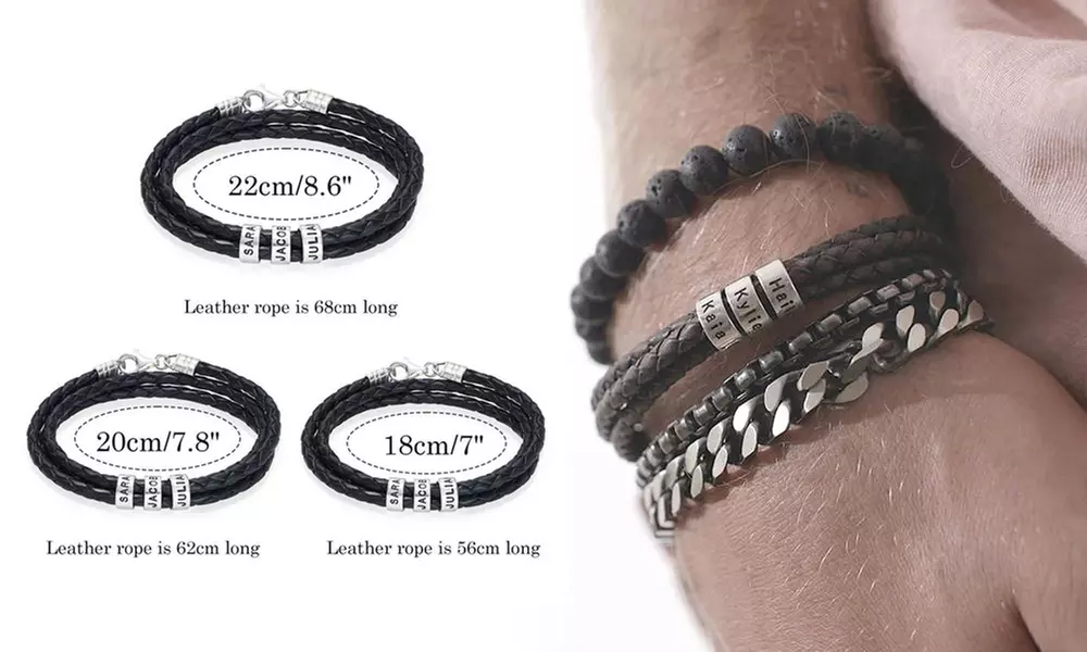 1 ou 2 bracelets gravés Justyling