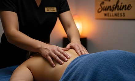 30- Minute Deep Tissue/ Swedish Massage with Hot Stone or Aromatherapy - Sunshine Wellness
