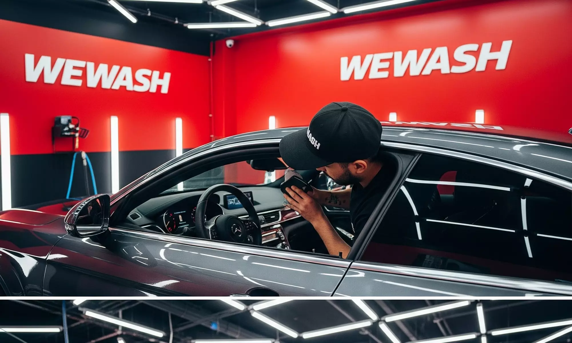 Limpieza deluxe y encerado a máquina para 1 vehículo, con hasta un  45% de descuento - Second Medium