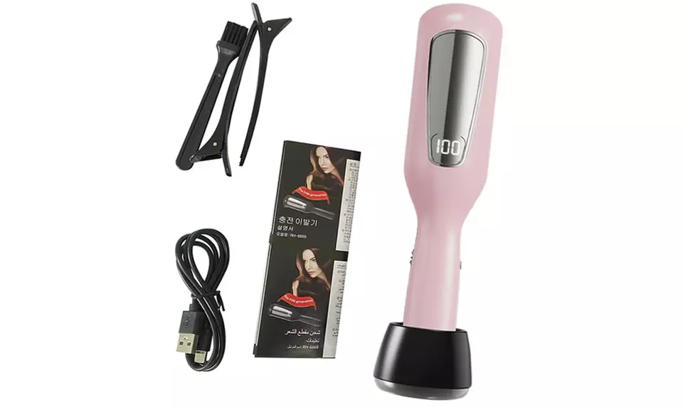 Tagliacapelli ricaricabile per doppie punte