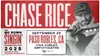 Chase Rice: Go Down Singin' Tour w/ Hannah McFarland on September 25 at 8 p.m.