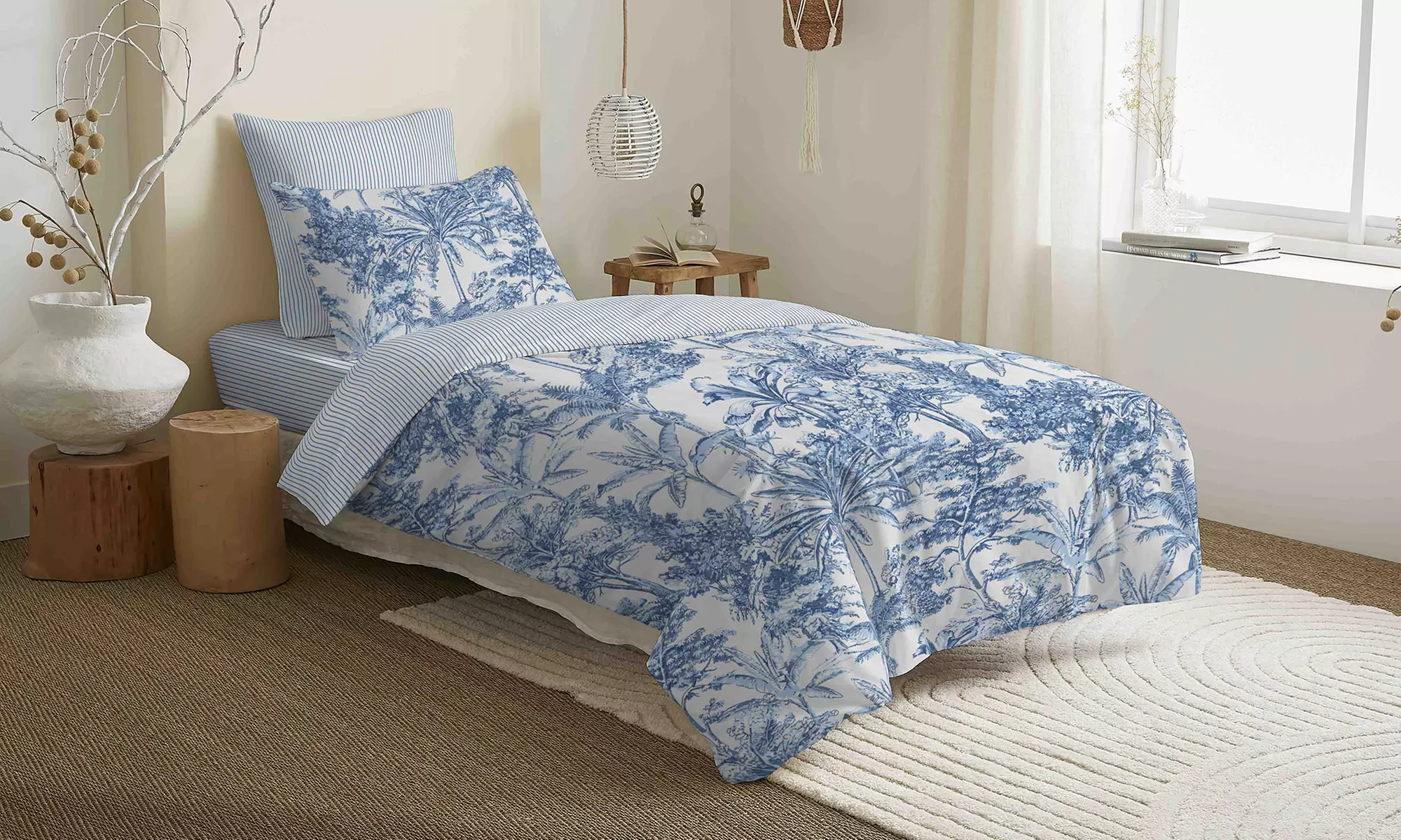 Pack complet de linge de lit, 4 ou 6 pièces, Univers Decor