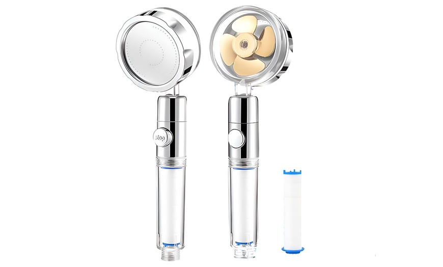 Image 2: Pomme de douche turbo rotative