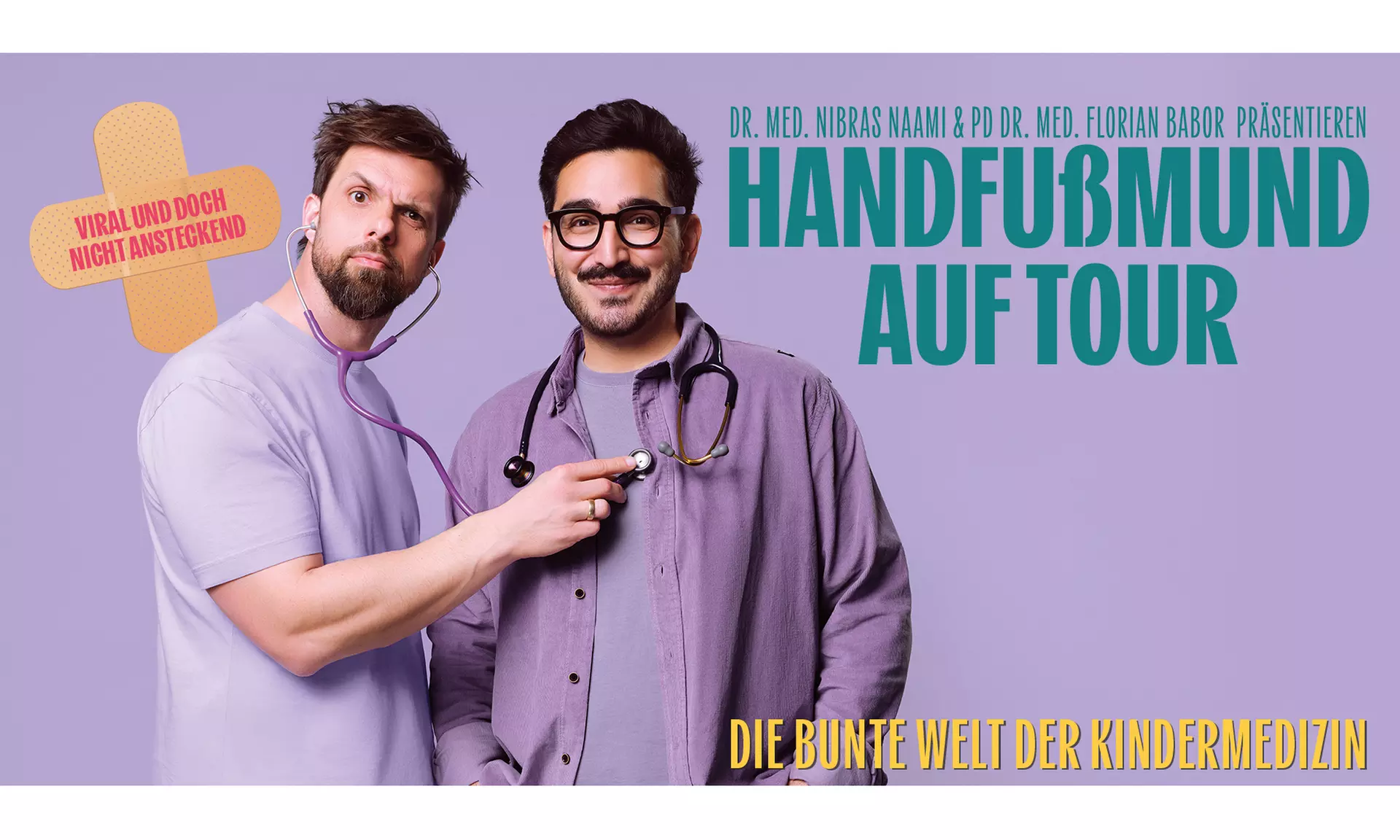 „Hand, Fuß, Mund auf Tour“: 1 Ticket vom 02.-31.01.2026 in 11 Städten (30% sparen) - Primary Image