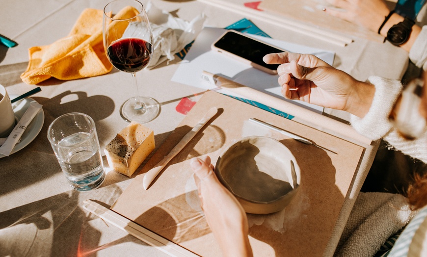 Image 5: Taller creativo de cerámica con o sin vino para 1 o 2 personas