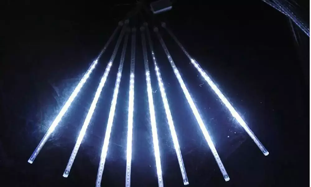 Fino a 2 confezioni di luci decorative a goccia impermeabili