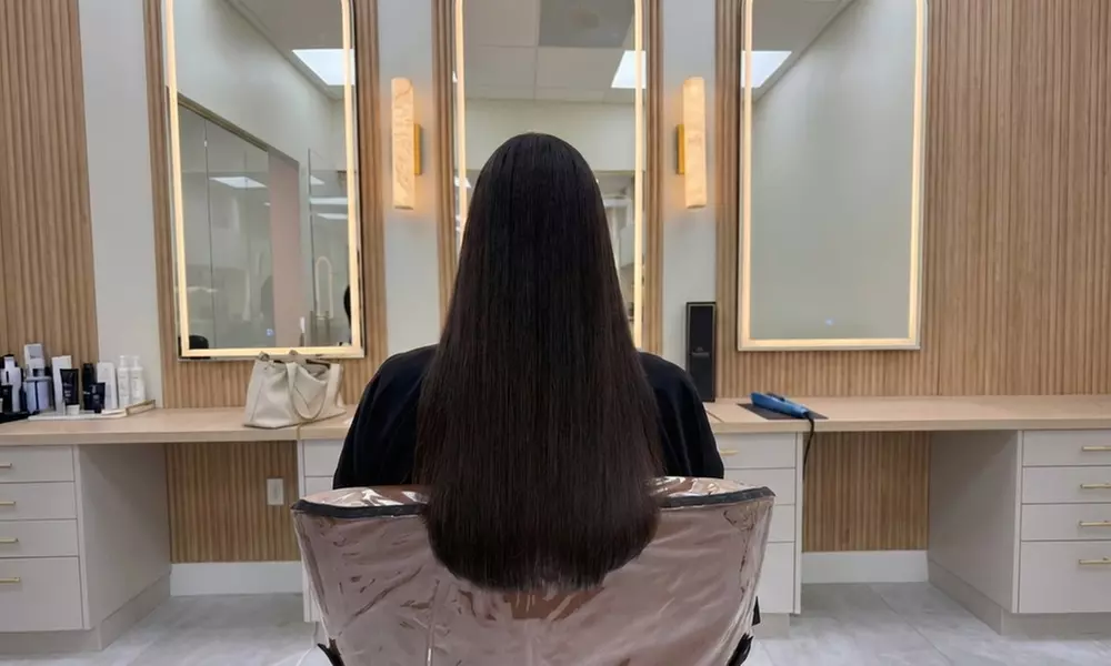 Transform Your Look with All Over Color and Blowout Session