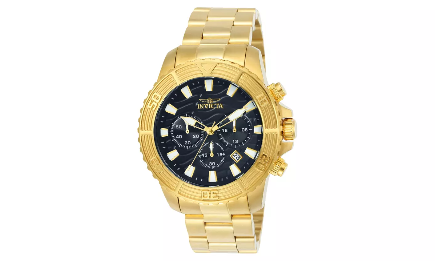 Invicta Men's Pro Diver Chronograph Stainless Steel Watch - Second Medium
