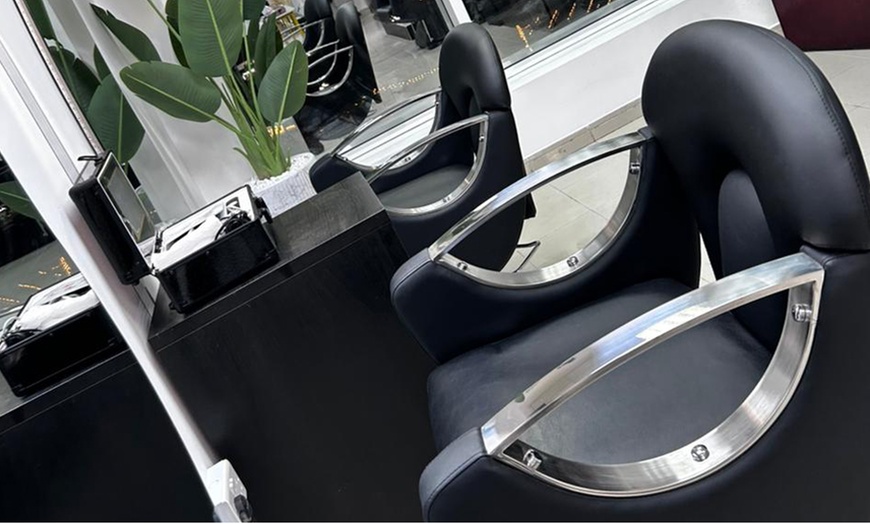 Image 5: Get Classic or Gelish Manicure & Pedicure w/w/o Hair Wash & Blow-Dry